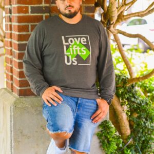 Love Lifts Us Long Sleeve Shirt (Grey)